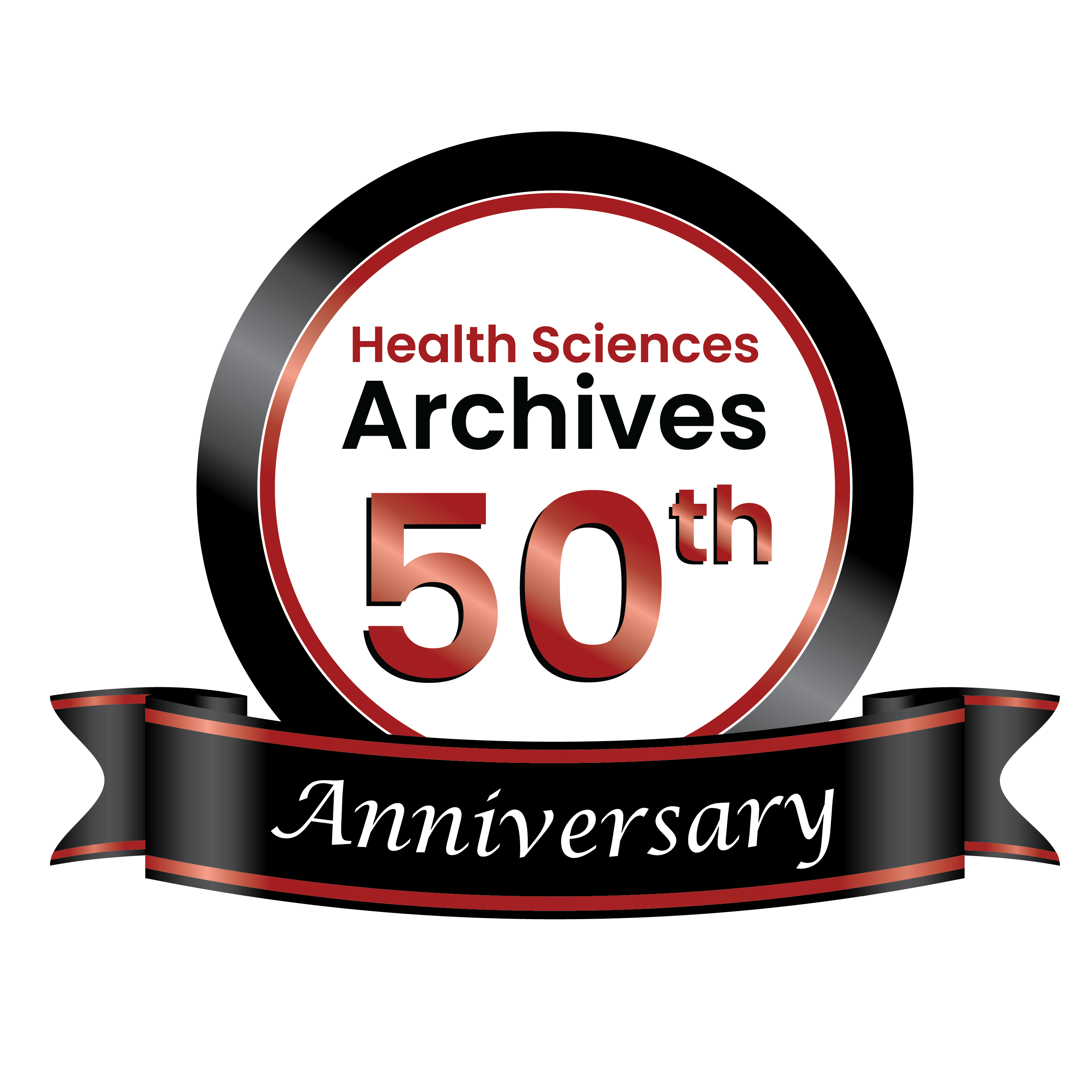 Health Sciences Archives 50th Anniversary Logo